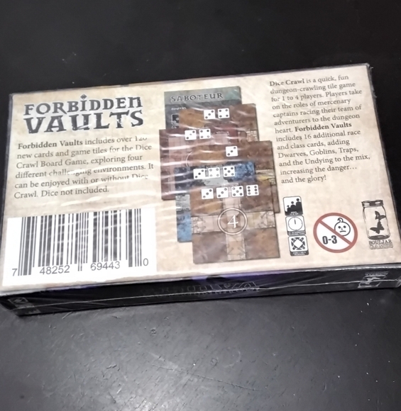 Forbidden Vaults A Dice Crawl Expansion   $8 - Picture 2 of 2